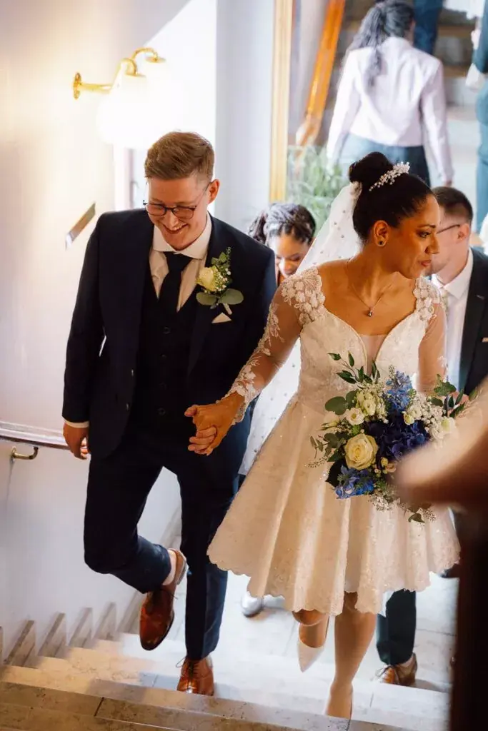Hochzeit in Gråsten, Standesamt, Bild 3